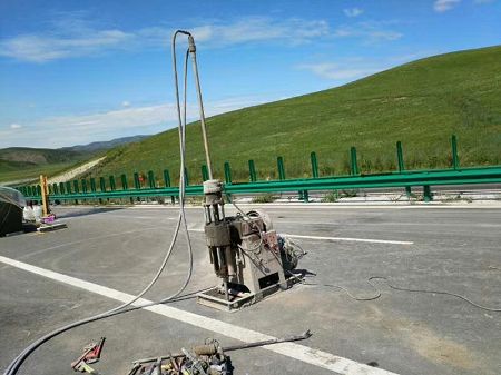 梅列公路地基基础注浆加固